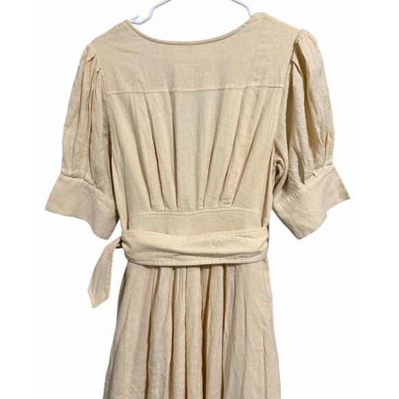 Free People Heart This Midi Dress Ivory Women's Size Medium - Picture 4 of 15